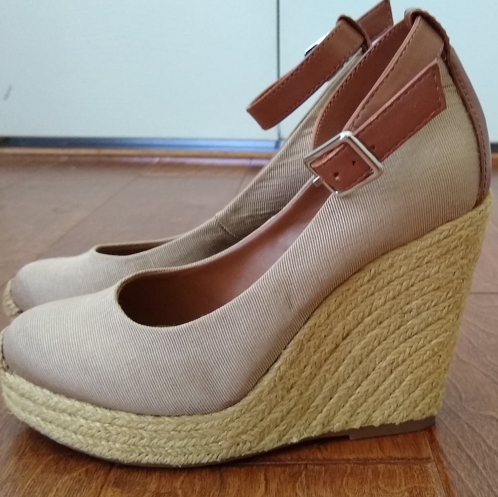 BCBG Wedges - New (never worn) without box